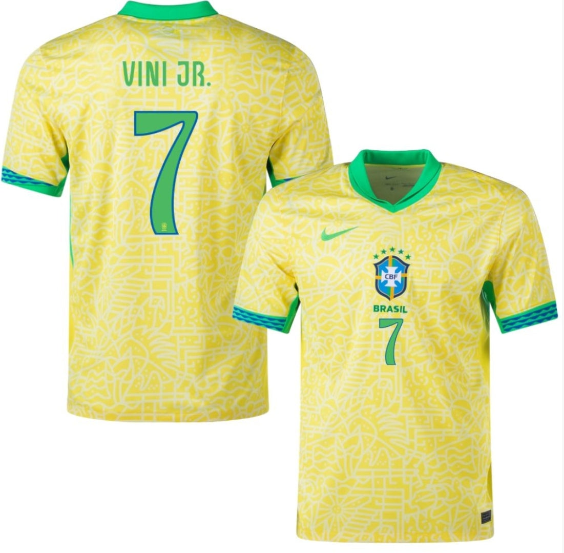 Camiseta de la Selección de Brasil - Temporada 2024-2025