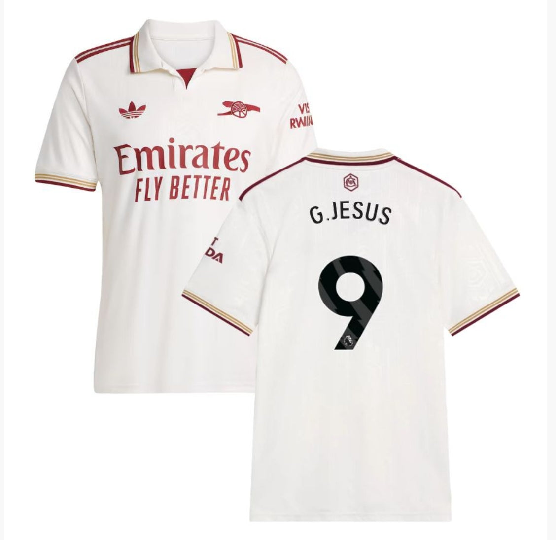Camiseta Arsenal - Temporada 2025-2026