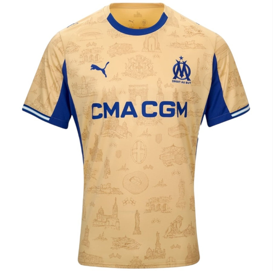 Camiseta Olympique de Marseille - Temporada 2025-2026